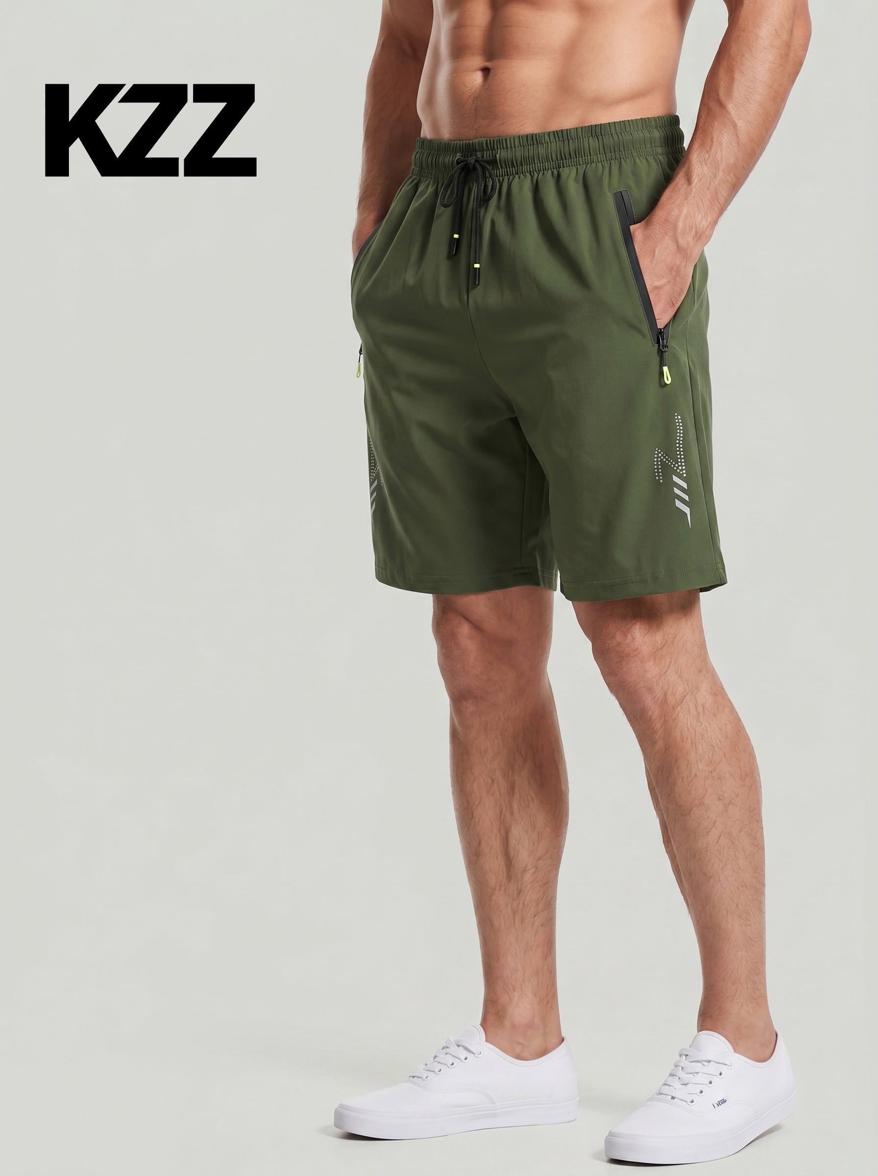 KZZ Unisex Stylish Athletic Shorts