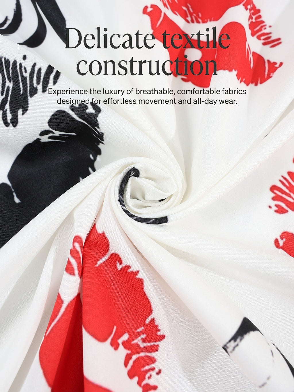 KZZ Fashion lip print white collared shirt