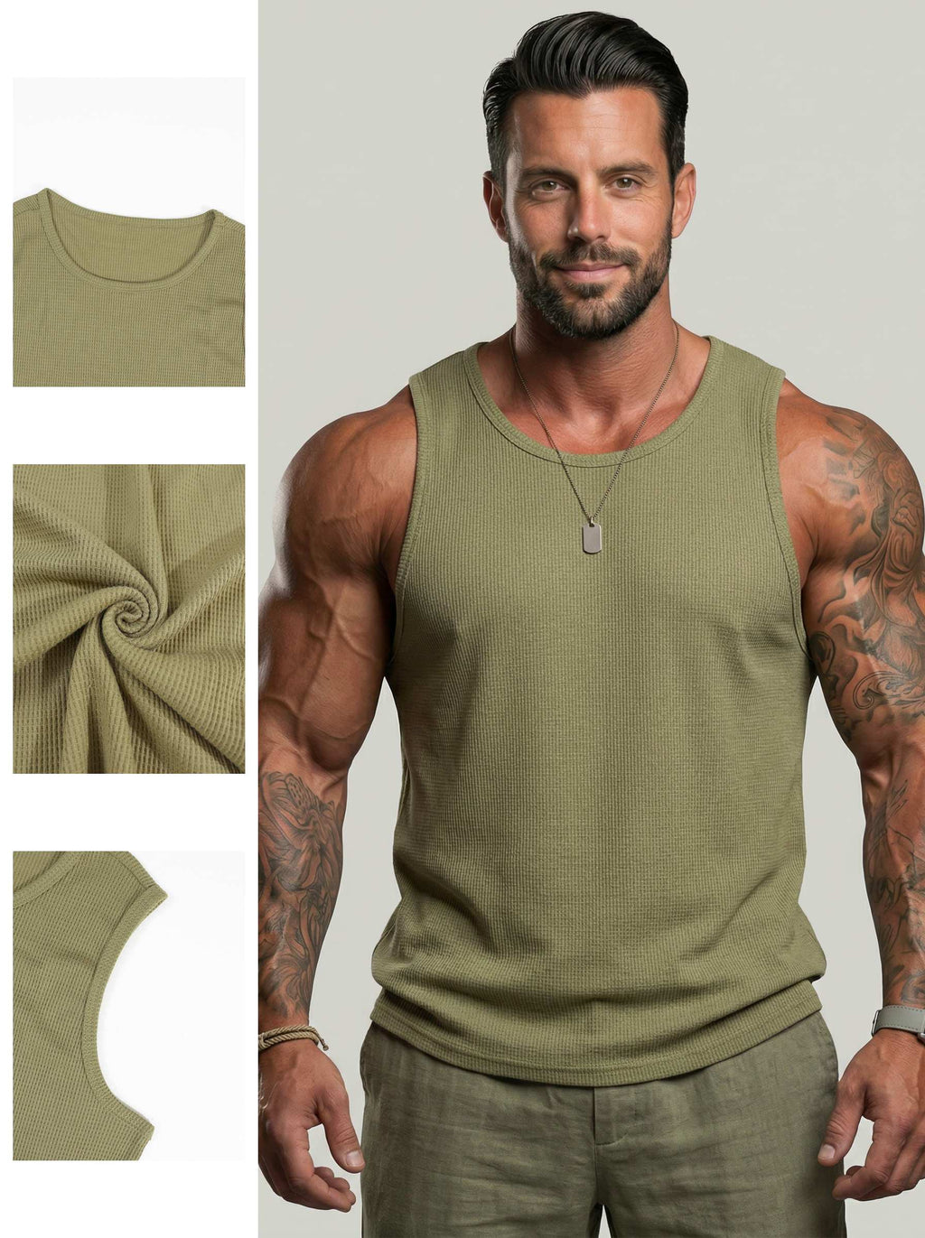 KZZ Men's Casual Vest