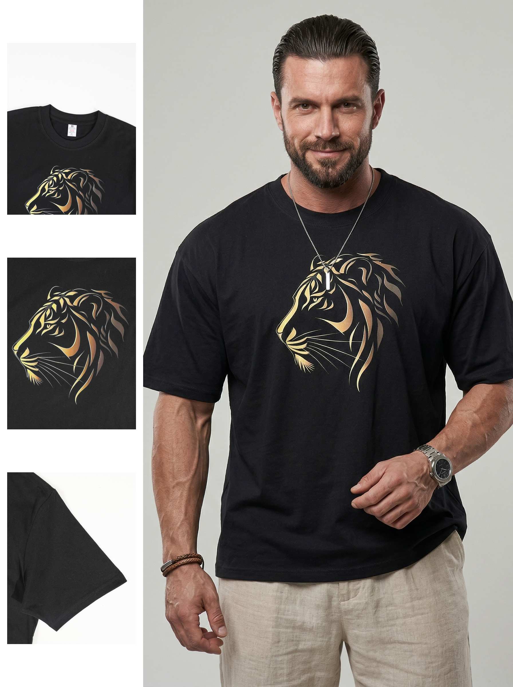 KZZ Tiger Short Sleeve T-shirt