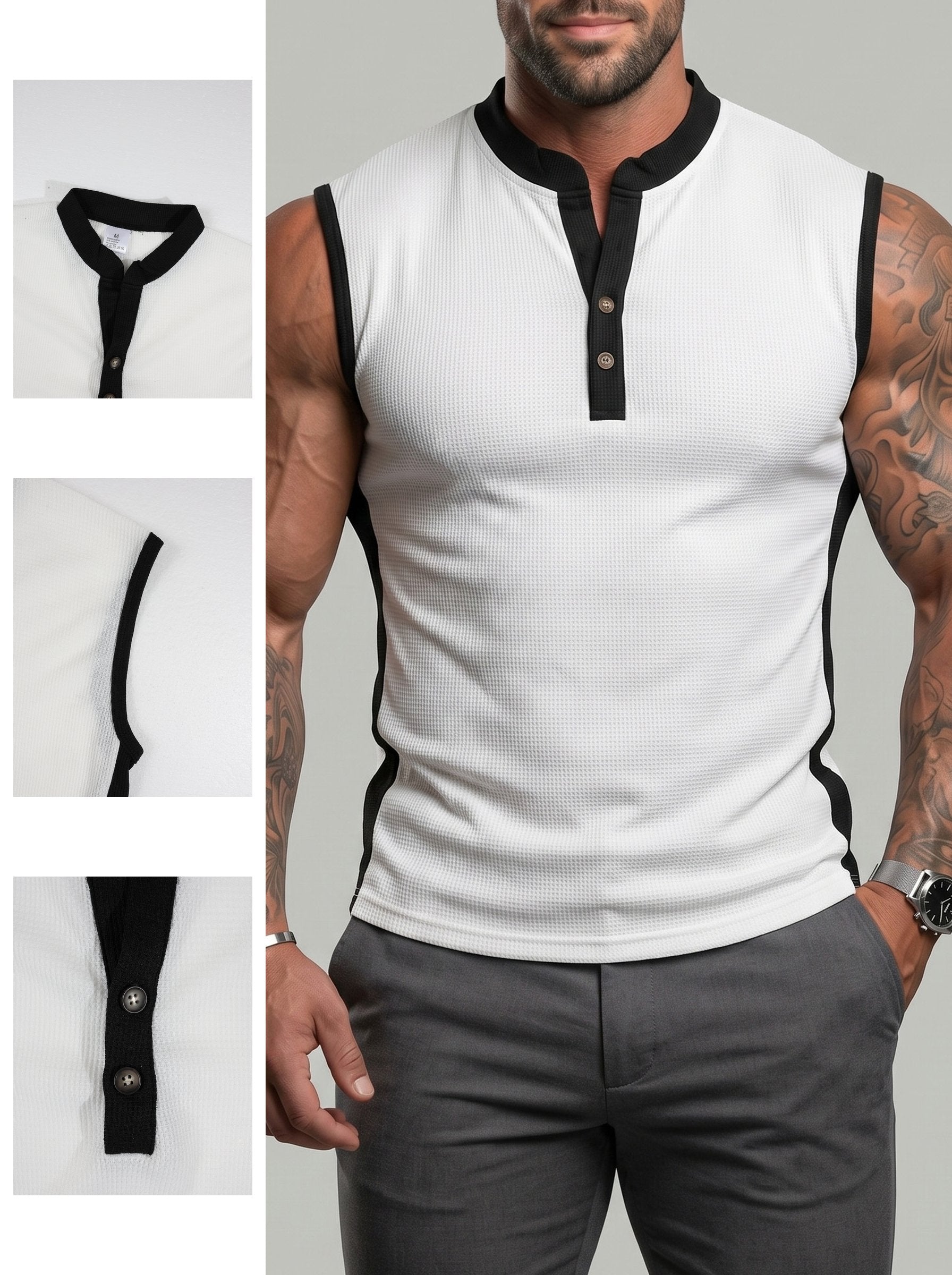 KZZ Breathable Casual Vest