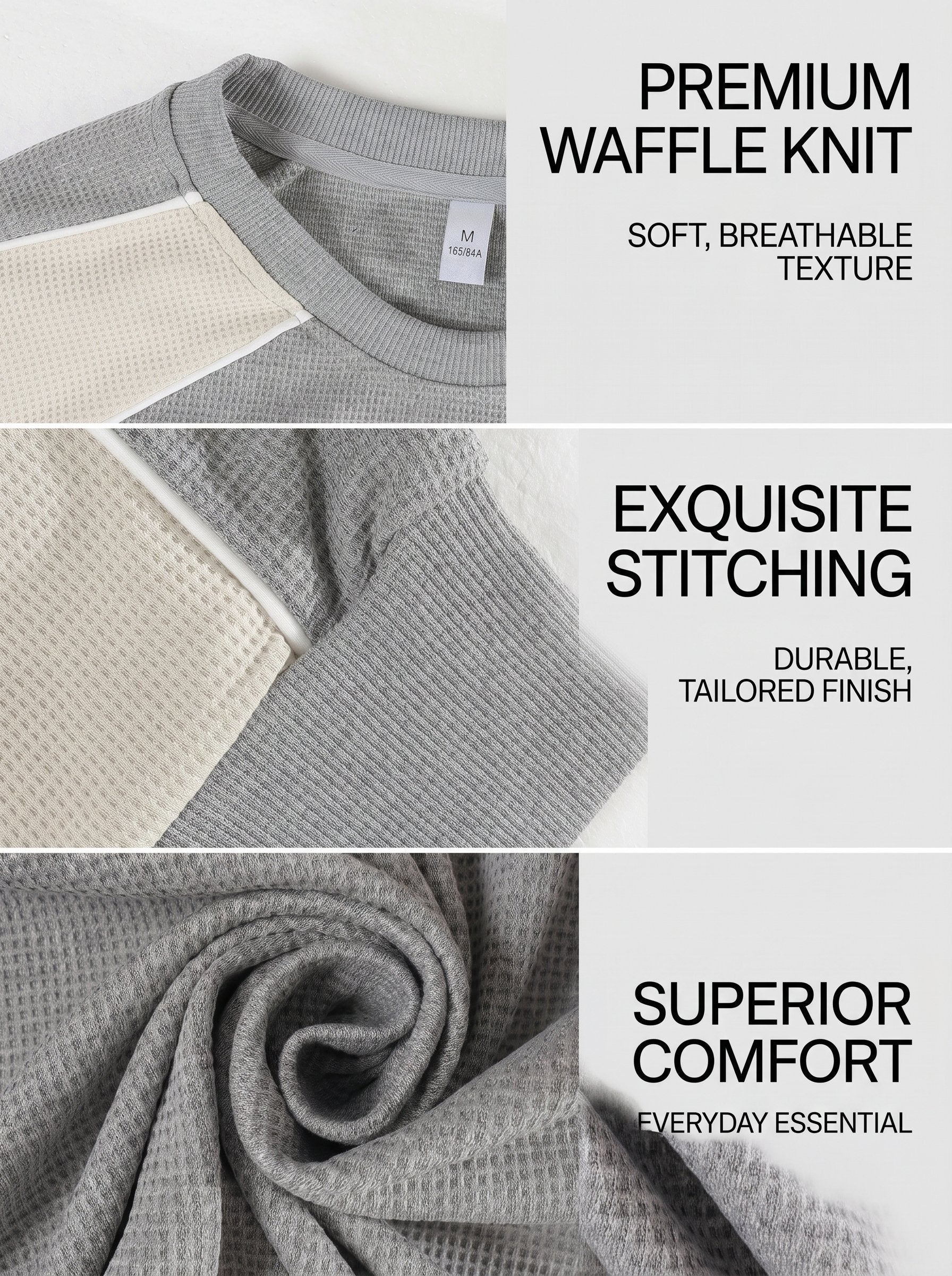 KZZ Men's Color-Block Sweatshirt