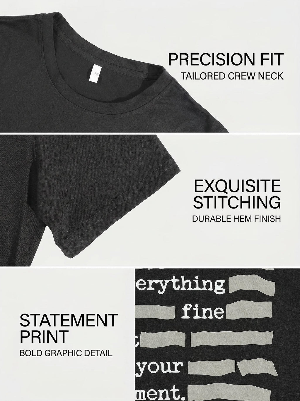 KZZ Casual Short-Sleeve T-Shirt