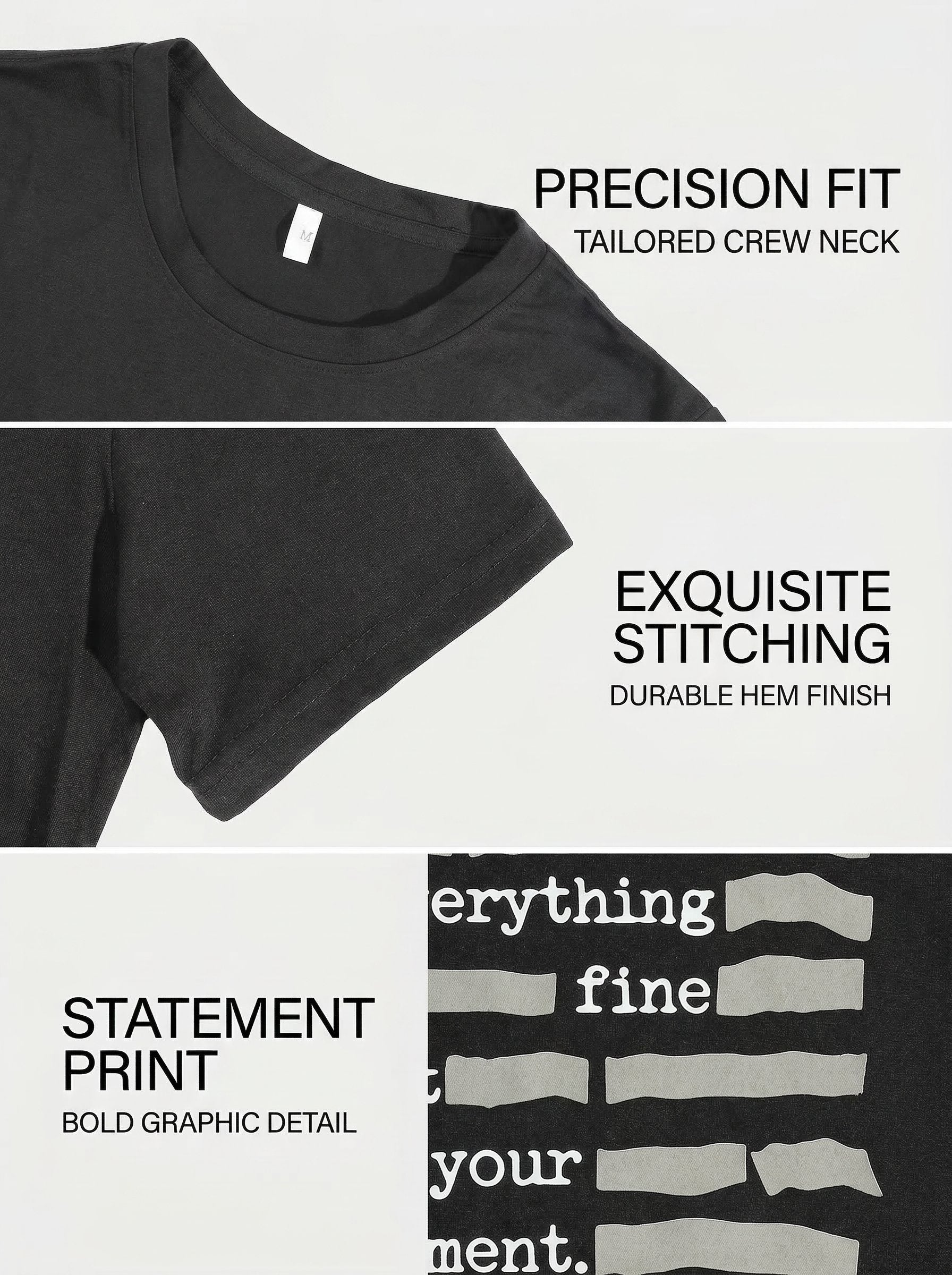 KZZ Casual Short-Sleeve T-Shirt