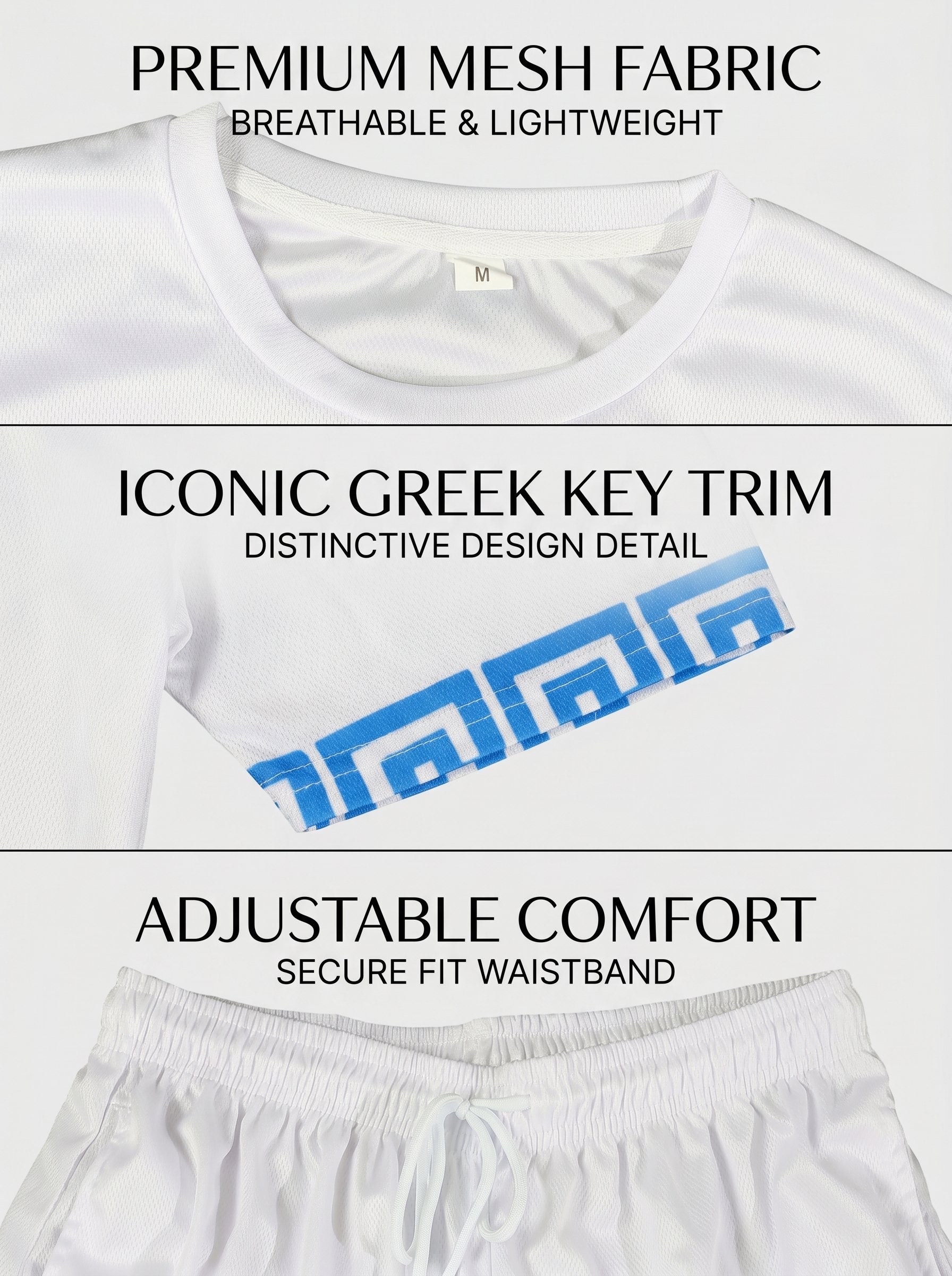 KZZ Men's Two-Piece Loungewear Set
