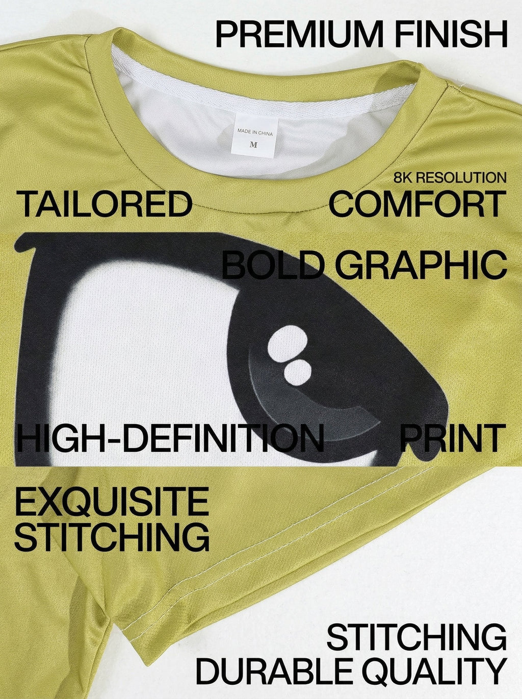 KZZ Men's 3D-Printed T-Shirt