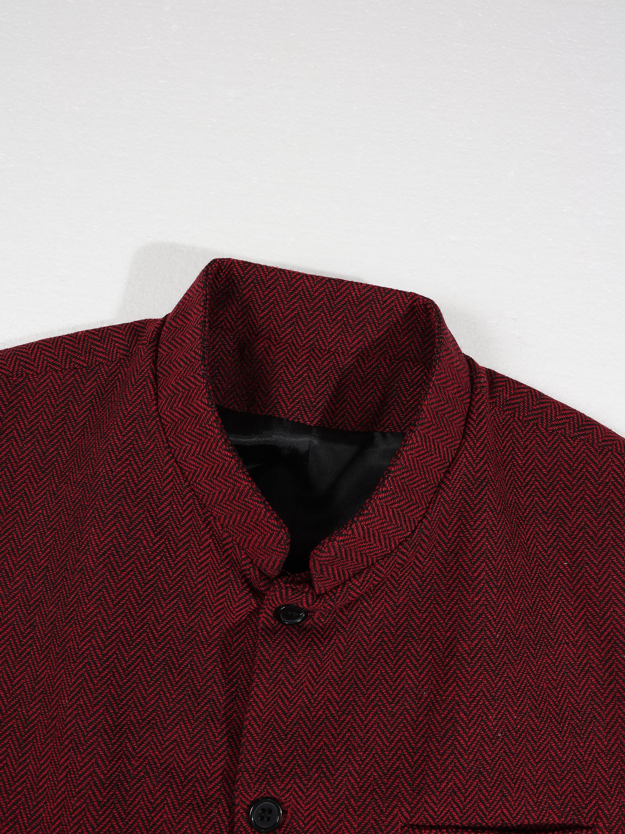 KZZ Men's Herringbone Vest